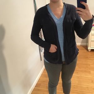 Mossimo Navy Blue Cardigan